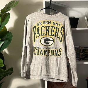 Gray Packers Crew Neck